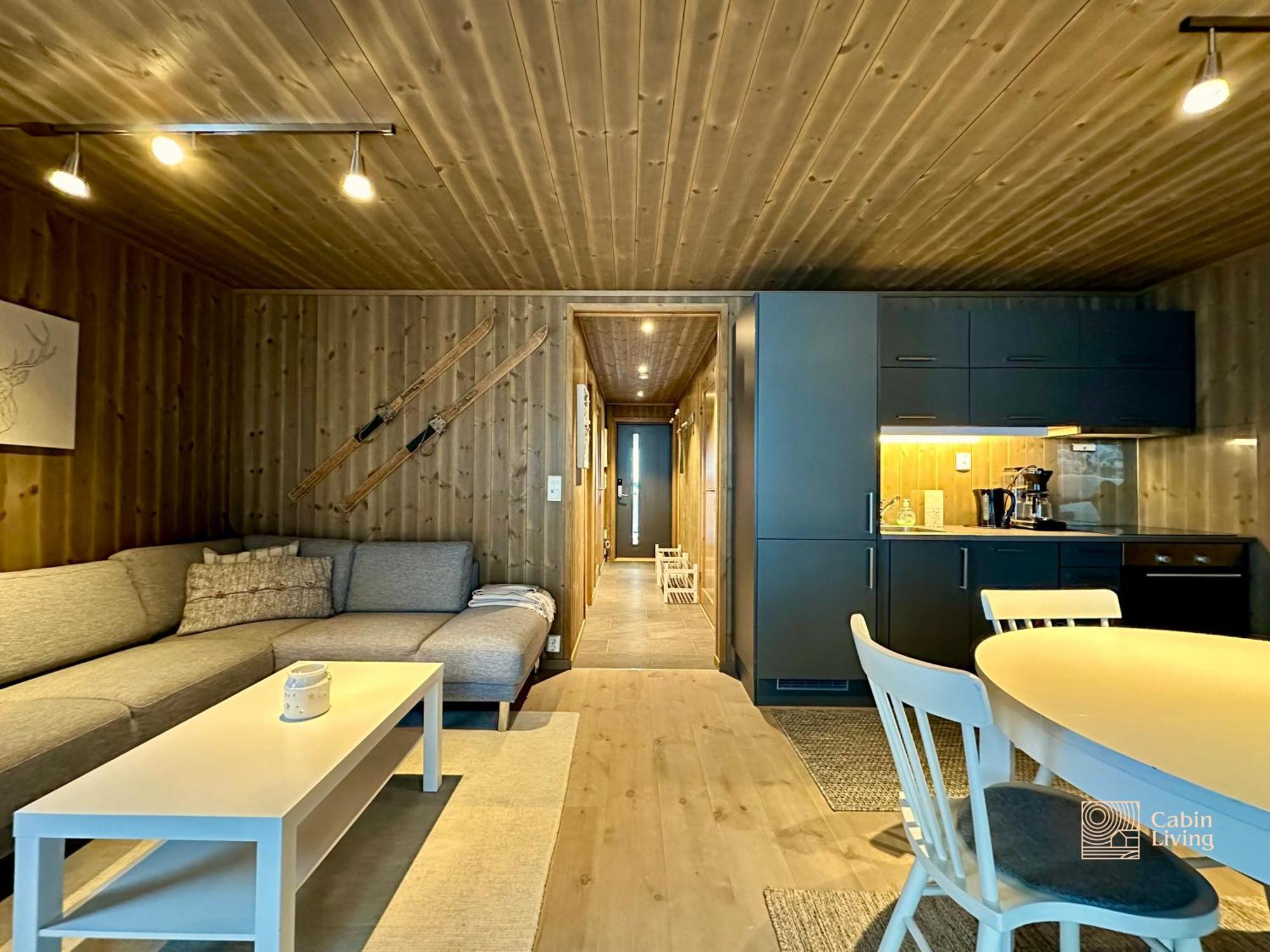 Modern Ski-In Out Apartment At Sjusjoen エクステリア 写真