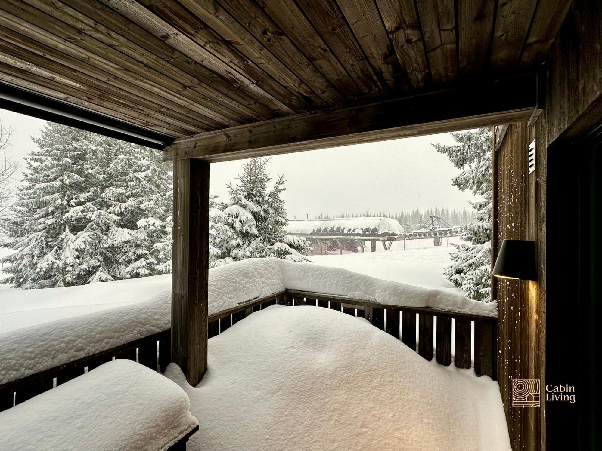 Modern Ski-In Out Apartment At Sjusjoen エクステリア 写真